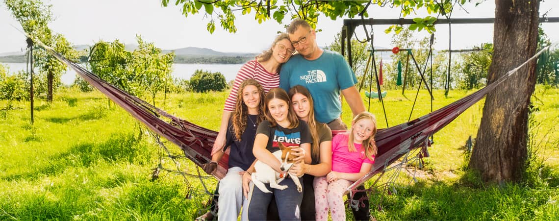 il lago e le stelle la famiglia